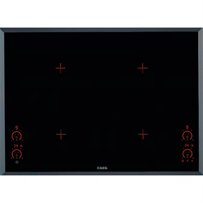 AEG Induction Full Hob 68 Black