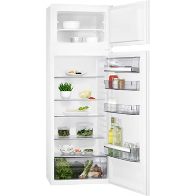 AEG BI Slide Door Fridge Freezer Top Freezer 540 1575