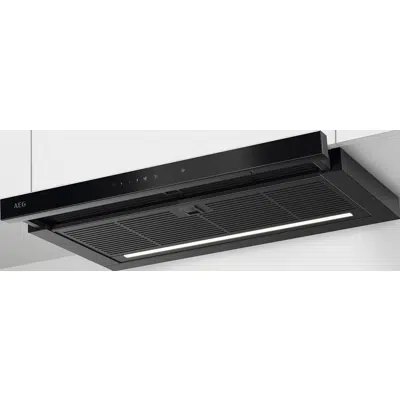 afbeelding voor AEG Black Pull Out Hood