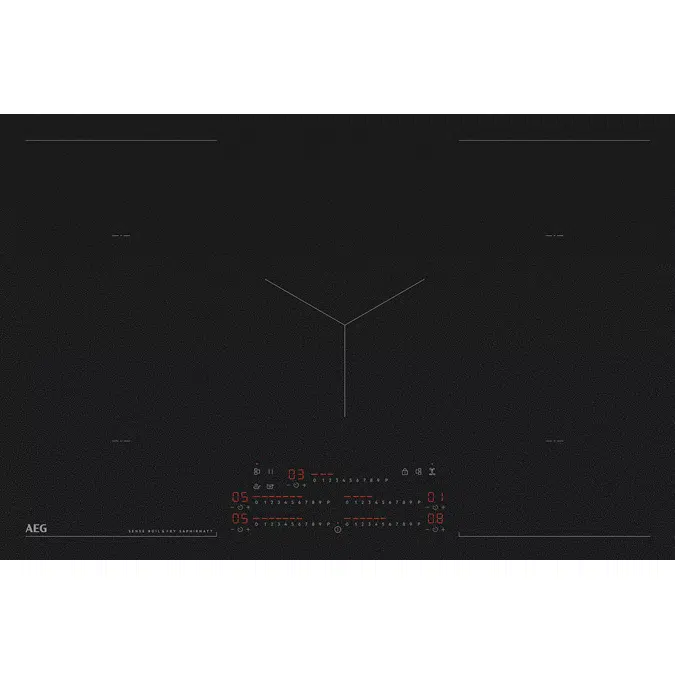 AEG BI 8000 Induction Hob SaphirMatt® 80cm