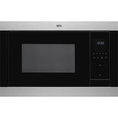 Image for AEG BI Microwave Oven Stainless steel with antifingerprint 600 380