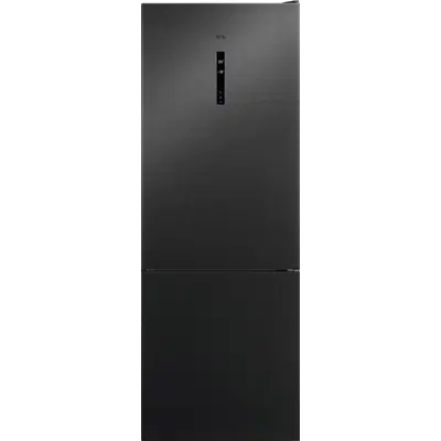 Image for AEG FS Fridge Freezer Bottom Freezer Black Stainless Steel + Dark Grey 700 1920