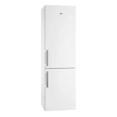 画像 AEG FS Fridge Freezer Bottom Freezer White 595 1845