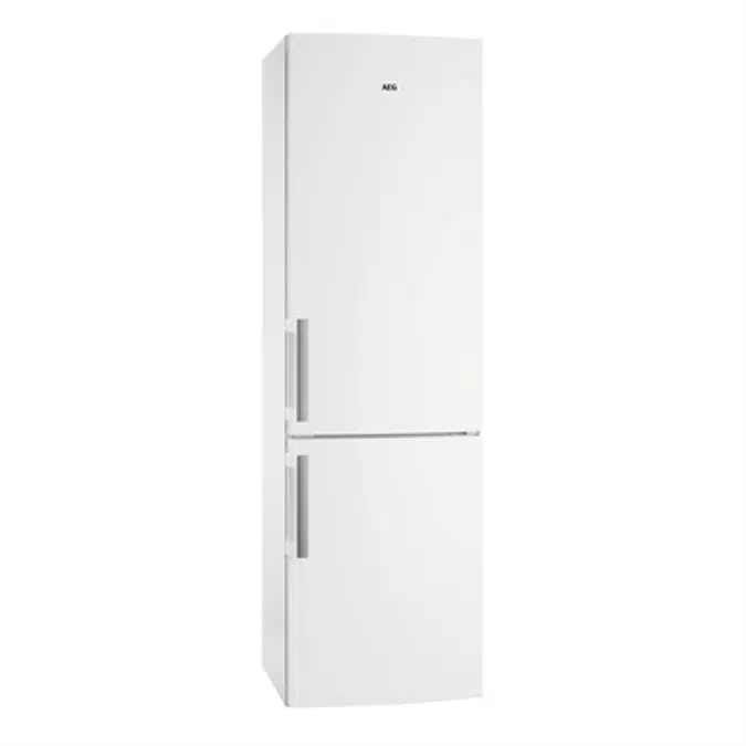 White fridge freezer 2024 on bottom