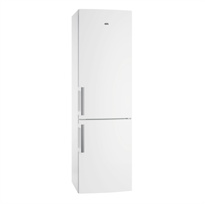 AEG FS Fridge Freezer Bottom Freezer White 595 1845