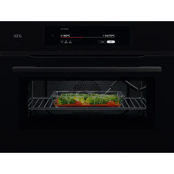 AEG BI 9000 Compact Oven Glossy 45 cm