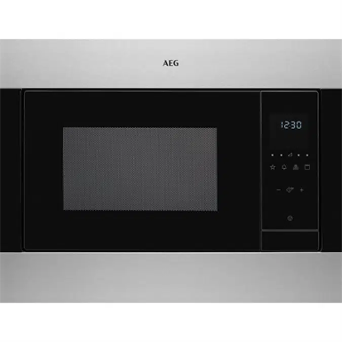 AEG BI Microwave Oven Stainless steel with antifingerprint 600 450