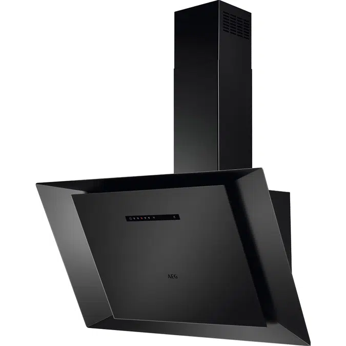 AEG Chimney Design Hood Face Frame 90 Matt Black