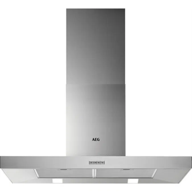 AEG Chimney Design Hood Future T 90 Stainless Steel