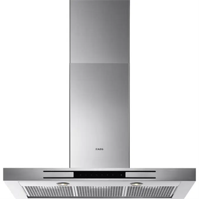 AEG Chimney Design Hood Backstein P10 90 Stainless Steel