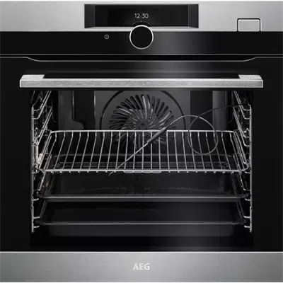 Image for AEG SteamBoost BI Oven Electric 60x60 Horizon Line Stainless steel with antifingerprint