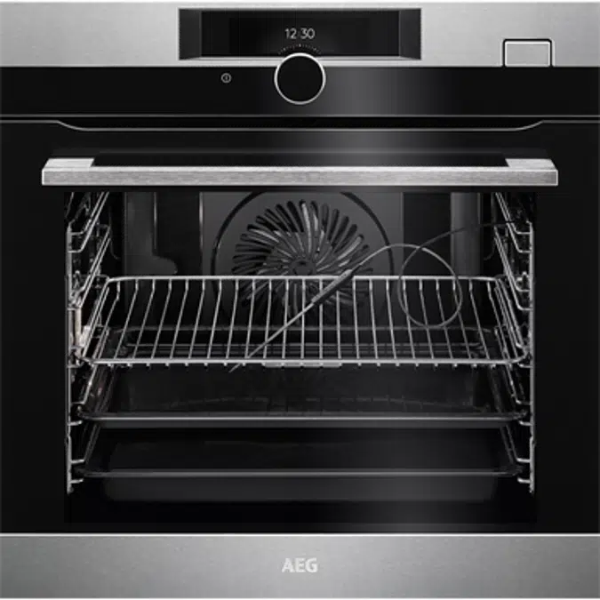 AEG SteamBoost BI Oven Electric 60x60 Horizon Line Stainless steel with antifingerprint