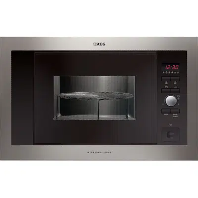 Image for AEG FBI Microwave Oven Stainless steel with antifingerprint 600 380