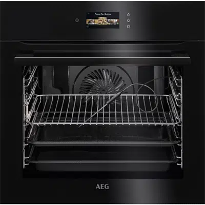 画像 AEG BI Oven Electric 60x60 Horizon Line Black