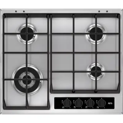 Image for AEG Gas Hob 60 Stainless Steel