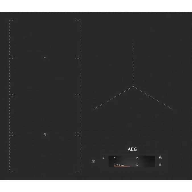 AEG Induction Full Hob 60 Dark Grey