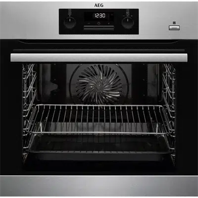 Image for AEG BI Oven Electric 60x60 Clear Line Stainless steel with antifingerprint