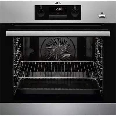 Image pour AEG BI Oven Electric 60x60 Clear Line Stainless steel with antifingerprint