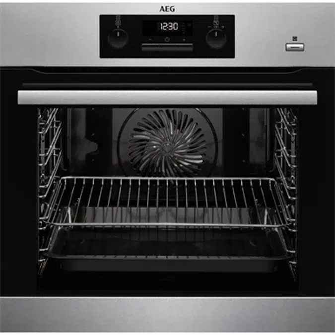 AEG BI Oven Electric 60x60 Clear Line Stainless steel with antifingerprint