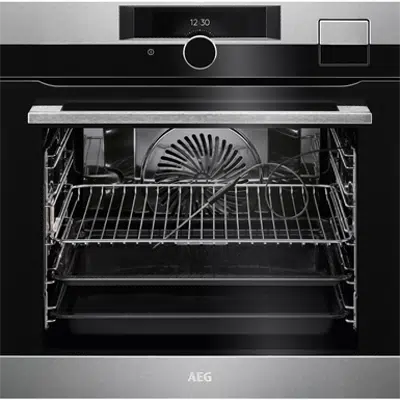 Image for AEG BI Oven Electric 60x60 Horizon Line Stainless steel with antifingerprint