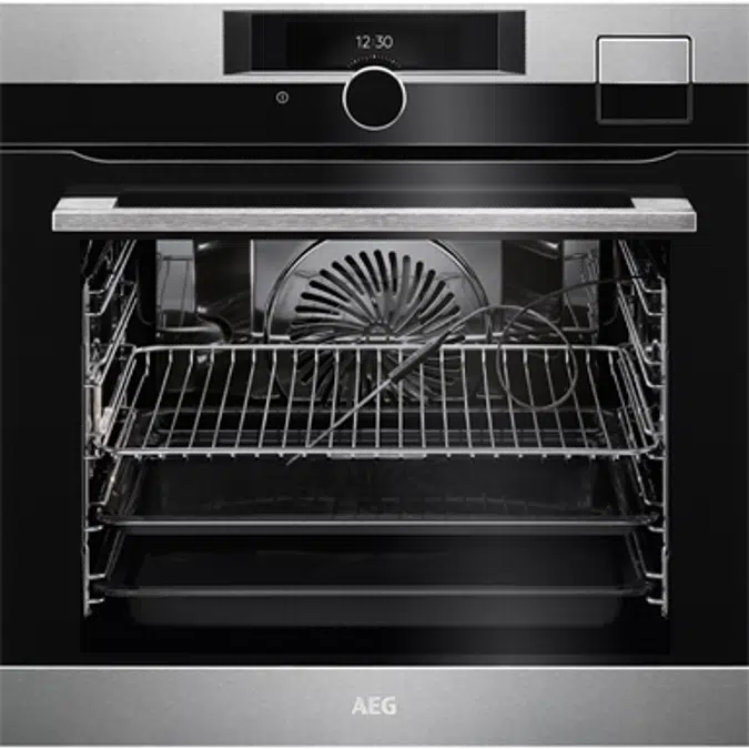 AEG BI Oven Electric 60x60 Horizon Line Stainless steel with antifingerprint