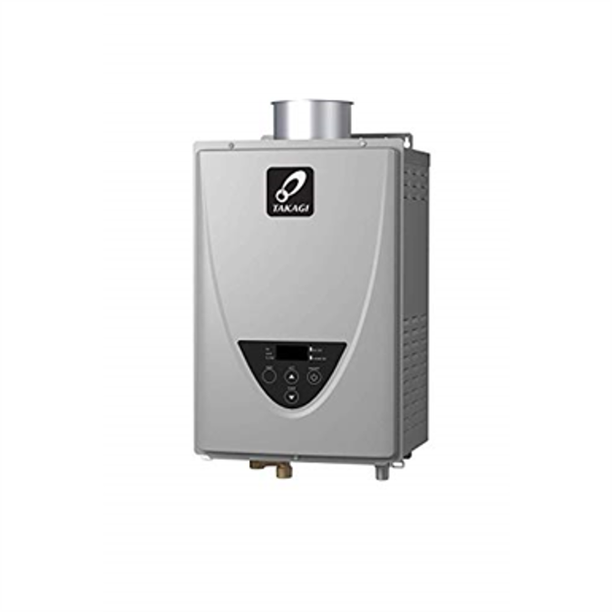 BIMobjektit ilmainen lataus! Takagi TK310CNI Concentric Vent Indoor NonCondensing Tankless