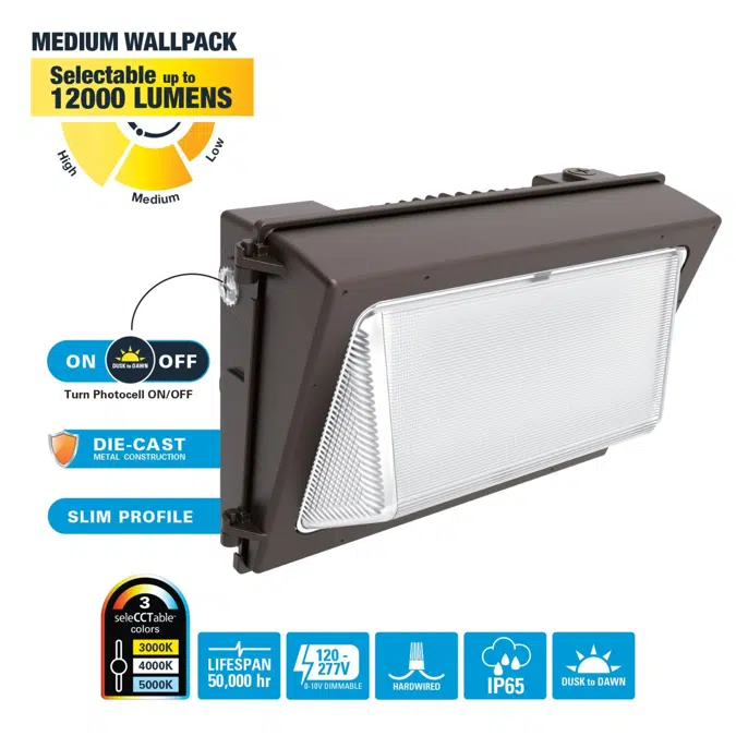 Halo WXP Wall Pack Low Profile