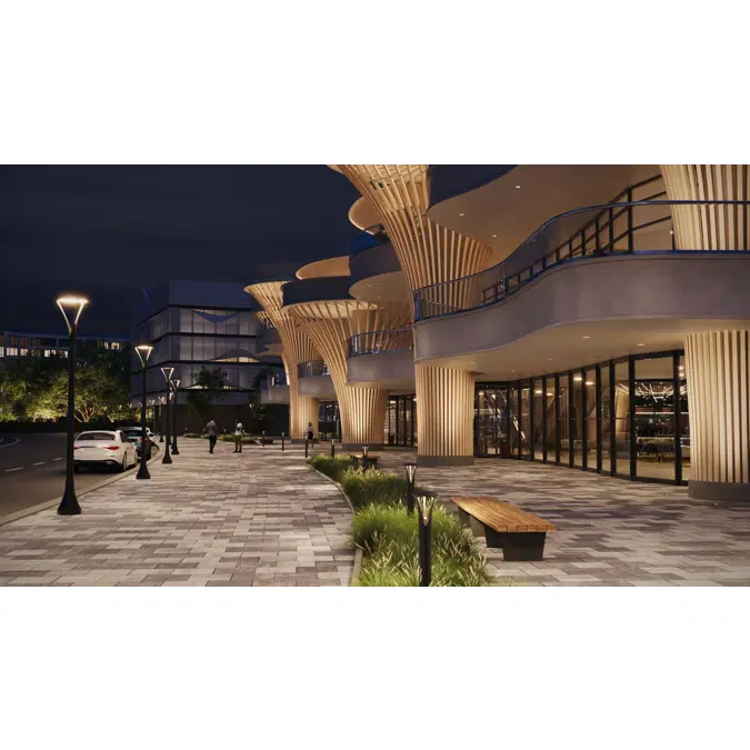 Invue LuxeScape Collection Bollard