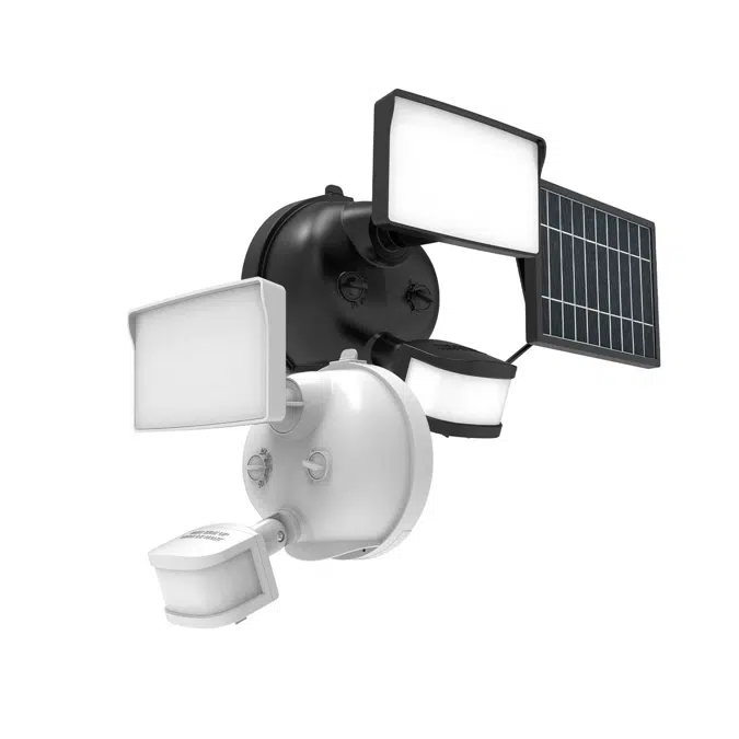 Halo SEC Series Motion & Security LED Floodlights (Solar-Powered)
