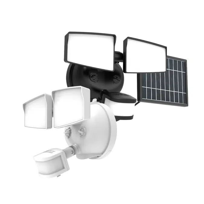 Halo SEC Series Motion & Security LED Floodlights (Solar-Powered)