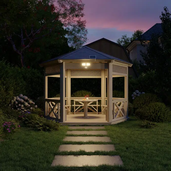 Halo SEC Series Motion & Security LED Floodlights (Solar-Powered)