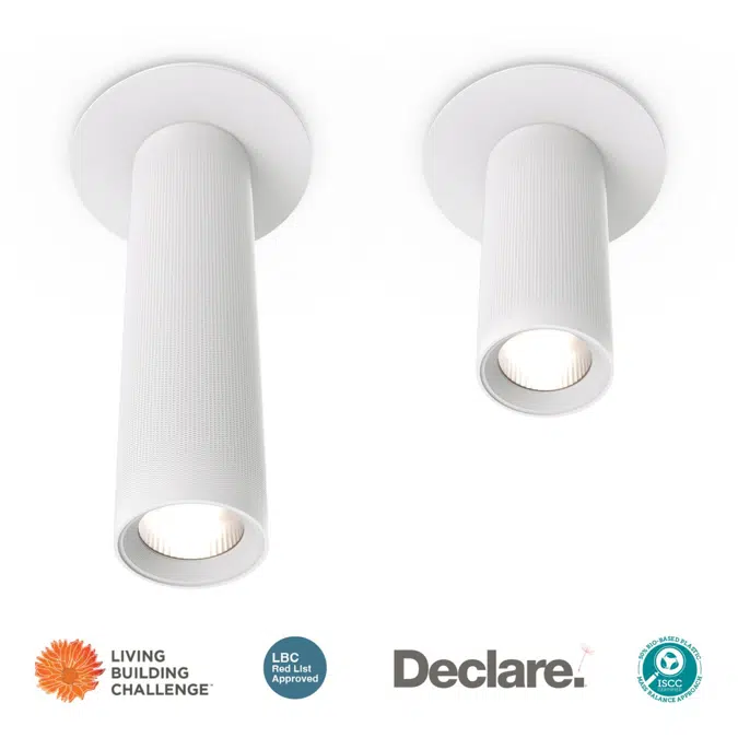 PrentaLux Sustainable LED Cylinder - 2 Inch Surface