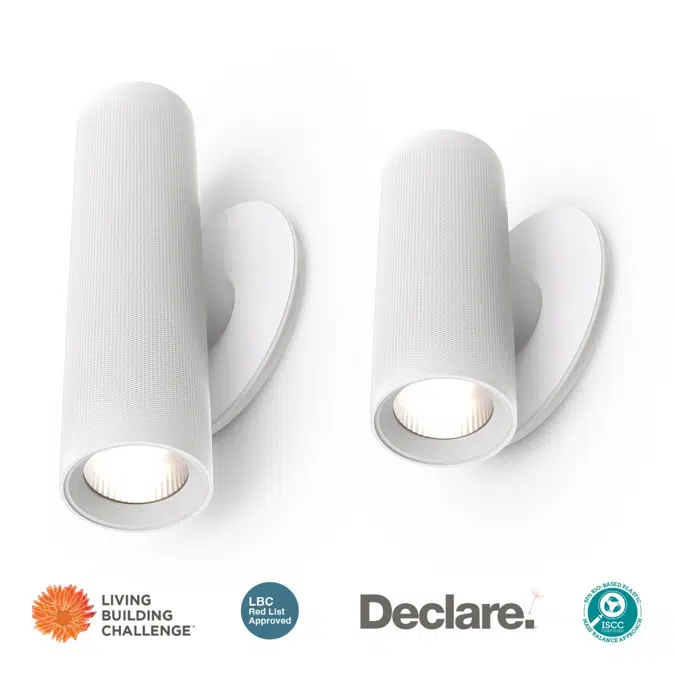 PrentaLux Sustainable LED Cylinder - 2 Inch Wall