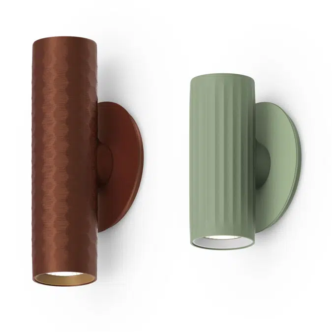 PrentaLux Sustainable LED Cylinder - 2 Inch Wall