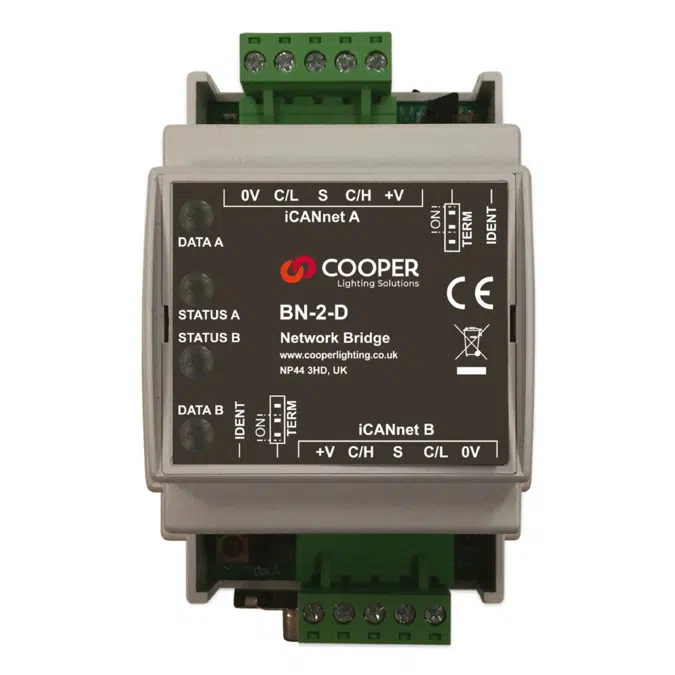 WaveLinx Wired BN-2-D DIN Rail Network Bridge