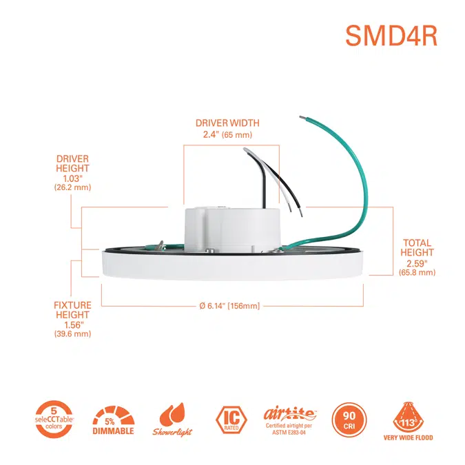 Halo SMD Surface Mount LED Downlights