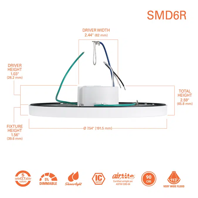 Halo SMD Surface Mount LED Downlights