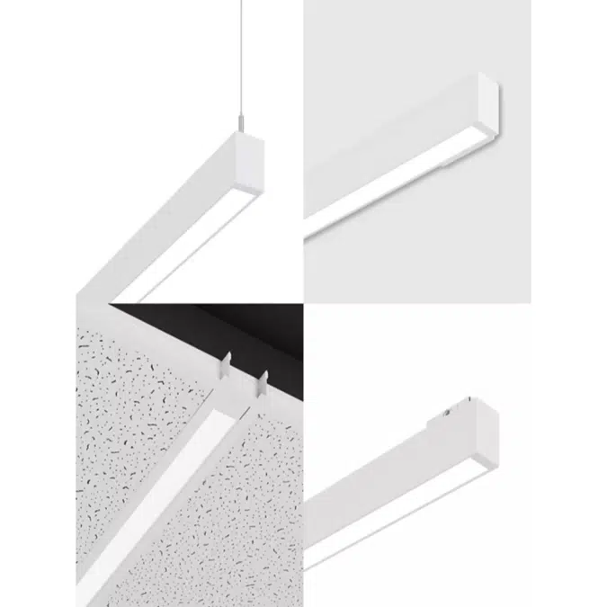 BIM objekty – zdarma ke stažení! Corelite Continua SQ2 Recessed | BIMobject