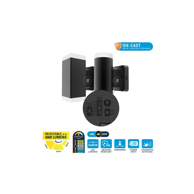 Halo CYLN Series Outdoor Cylinder Wall Lights