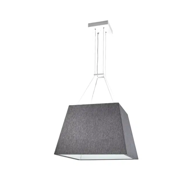 Shaper Sense Trapezoid Acoustic Lighting Luminaire