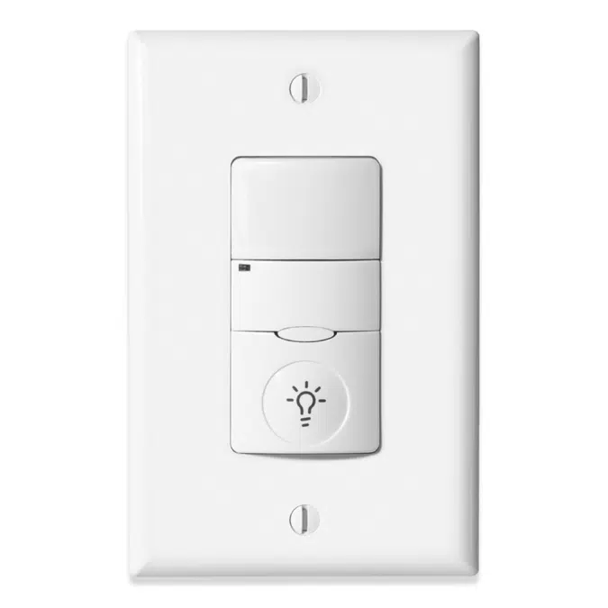 Greengate VNLW-P-1001-MV-N - NeoSwitch - PIR Wall Switch Sensor w/Night Light (Neutral Required)