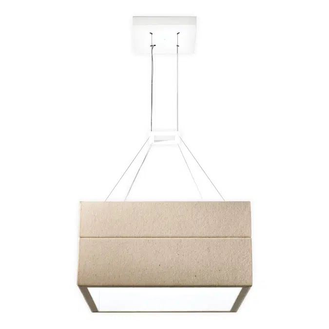 Shaper Sense Box Acoustic Lighting Luminaire