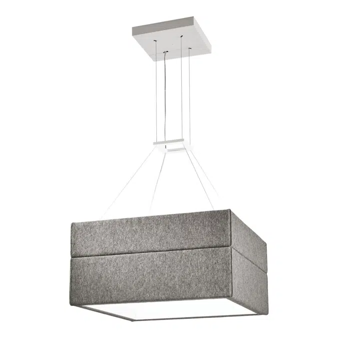 Shaper Sense Box Acoustic Lighting Luminaire