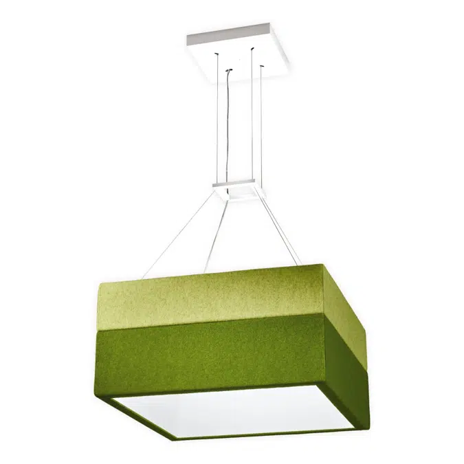 Shaper Sense Box Acoustic Lighting Luminaire