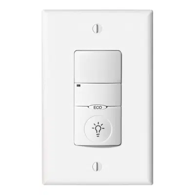 Image pour Greengate VNW-P-1001-DMV - NeoSwitch - 120/277/347V PIR/Dual Relay Wall Switch Sensor (Ground Required)