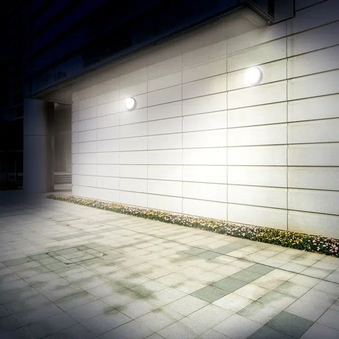 Halo BKHD Series Decorative Outdoor LED Wall Lights