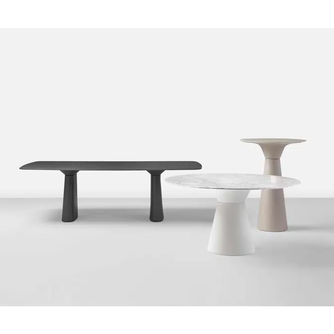 ES10040BA - Runde Tischsäule Ø38cm Barhockerhöhe (Tischplatte nicht mit inbegriffen)