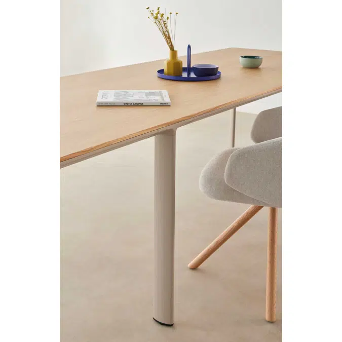 LAMXXXX_REC4 - Tables sectionenelles avec plateau en 4 morceaux hauteur 75, 90, 105 cm