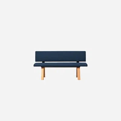 bilde for PL70216 - Upholstered seat with backrest for bench L.160cm
