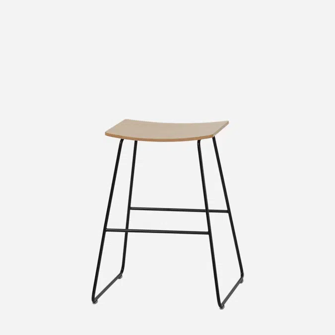 TAO0110 - Stool H.65cm (wooden seat)